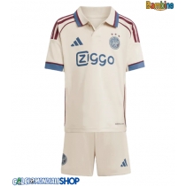 Maglie da calcio Ajax Steven Berghuis #23 Terza Maglia Bambino 2025-26 Manica Corta (+ Pantaloni corti)